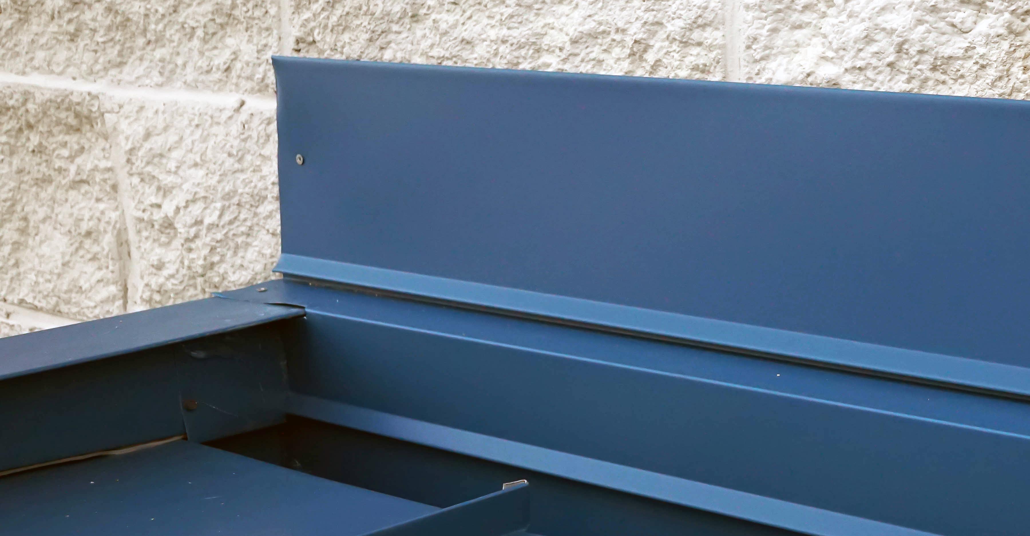 Metal Canopy Counter Flashing - Bensalem Metal